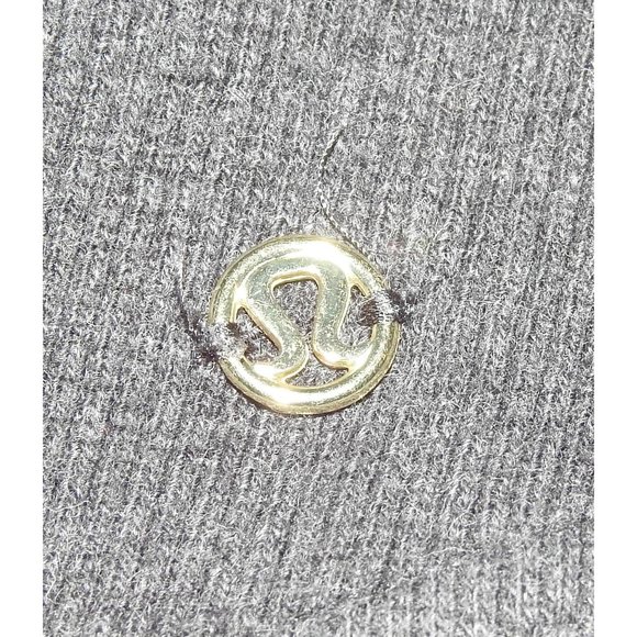 Lululemon Athletica Gray Full Zip Mock Neck Sweatshirt Women's Size 4 - Picture 6 of 7